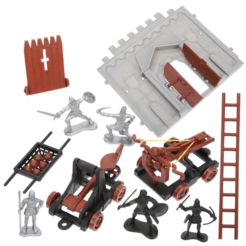 TOYANDONA Miniatur Soldaten Modellset Schloss DIY Militärische Figur mit Fahrzeugen Lernspielzeug für Kreative Kriegssimulation und Fantasievolle Schlachtfeldspiele TOYANDONA Miniatur Soldaten Modellset Schloss DIY Militärische Figur mit Fahrzeugen Lernspielzeug für Kreative Kriegssimulation und Fantasievolle Schlachtfeldspiele von TOYANDONA