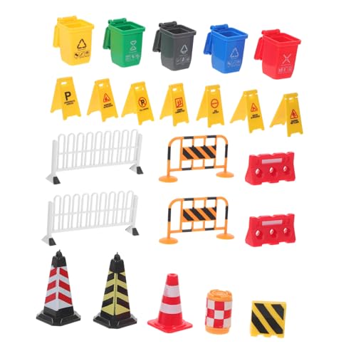 TOYANDONA Miniatur Verkehrszeichen Teilig mit Miniatur Straßensperren und Barrikaden Pädagogisches Lernspielzeug für Verkehrserziehung und Baustellen Sandtisch Geeignet für Klassenzimmer TOYANDONA Miniatur Verkehrszeichen Teilig mit Miniatur Straßensperren und Barrikaden Pädagogisches Lernspielzeug für Verkehrserziehung und Baustellen Sandtisch Geeignet für Klassenzimmer von TOYANDONA