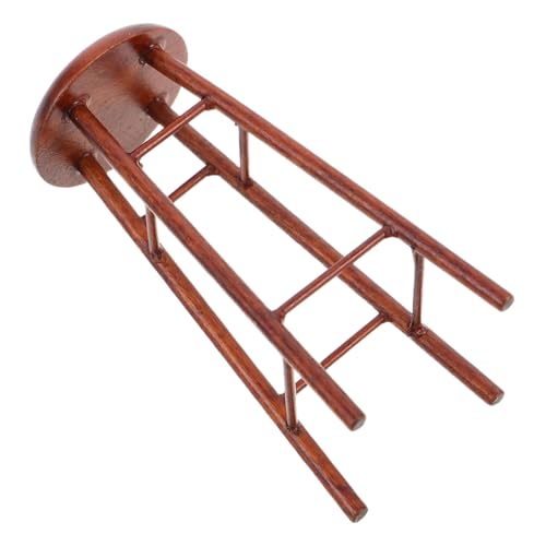 TOYANDONA Miniatur-holzhocker Langlebig Rustikal Miniaturmöbel für Puppenhaus Mini Hocker Modell Küchen Barzubehör Kreative Dekoration für Mini Dessert Requisiten TOYANDONA Miniatur-holzhocker Langlebig Rustikal Miniaturmöbel für Puppenhaus Mini Hocker Modell Küchen Barzubehör Kreative Dekoration für Mini Dessert Requisiten von TOYANDONA