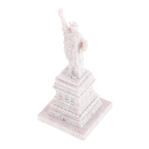 TOYANDONA Modell Der Freiheitsstatue Miniatur-Desktop- Desktop-wahrzeichenfigur Miniatur-Wahrzeichen Von New York Winzige Bücherregalstatue Reise-souvenirfigur Kleine Souvenirfigur Harz von TOYANDONA