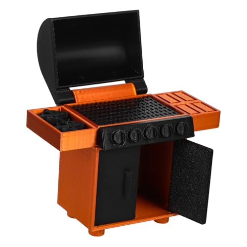 TOYANDONA Modell Detailgetreuer Puppenhaus Grill aus Robustem Material Leicht zu Reinigen Dekoratives Küchenmöbel für Puppenhaus und Camping Diorama Sammlerzubehör TOYANDONA Modell Detailgetreuer Puppenhaus Grill aus Robustem Material Leicht zu Reinigen Dekoratives Küchenmöbel für Puppenhaus und Camping Diorama Sammlerzubehör von TOYANDONA