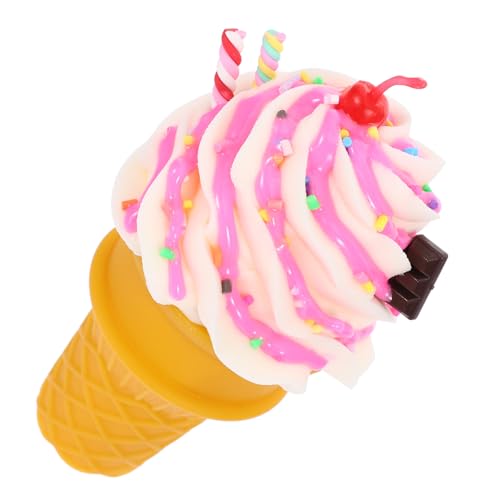 TOYANDONA Künstliches Eiscreme-Modell Aus Hochwertigem Material Realistisches Dekorations-Accessoire Für Fotografie Und Geschäfte Imitations-eistüte Mit Buntem Design Für Kreative TOYANDONA Künstliches Eiscreme-Modell Aus Hochwertigem Material Realistisches Dekorations-Accessoire Für Fotografie Und Geschäfte Imitations-eistüte Mit Buntem Design Für Kreative von TOYANDONA