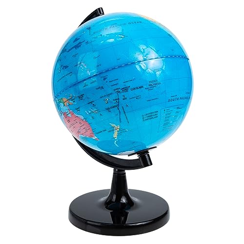 TOYANDONA -Modell World map Dekoration kinderzimmer tischdeko esstisch Interessantes Lehrmittel Weltkugel Gadget Karte Globen Zinn Erde Erdkugeldekor geographie Plastik von TOYANDONA