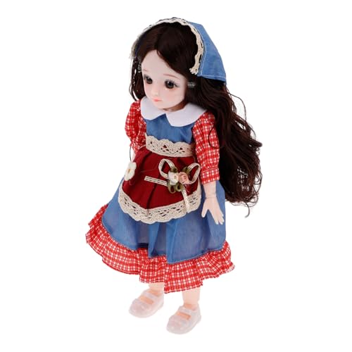 TOYANDONA Modepuppe kinderpuppe kinderspielzeug Bjd-Puppen Prinzessin Figuren Spielfiguren Spielsets Intelligentes Puppenmädchen Zahlenspielzeug für Kinder Kleidungsoutfit Anime-Puppen Stoff von TOYANDONA