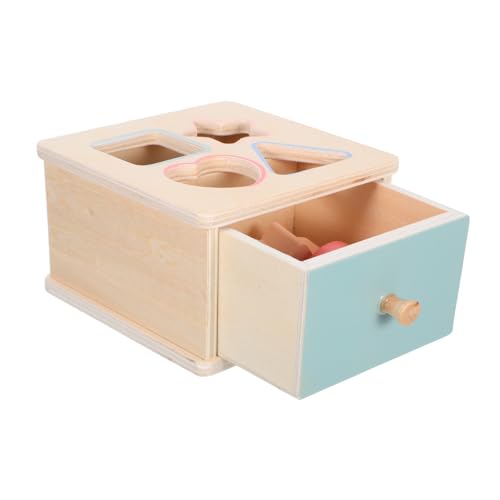 TOYANDONA Montessori Farbform Sortierbox aus Holz Ergonomisch für Kleinkinder Sicheres Material Interaktives Lernspielzeug zur Farberkennung und Feinmotorikförderung Geschenk für TOYANDONA Montessori Farbform Sortierbox aus Holz Ergonomisch für Kleinkinder Sicheres Material Interaktives Lernspielzeug zur Farberkennung und Feinmotorikförderung Geschenk für von TOYANDONA