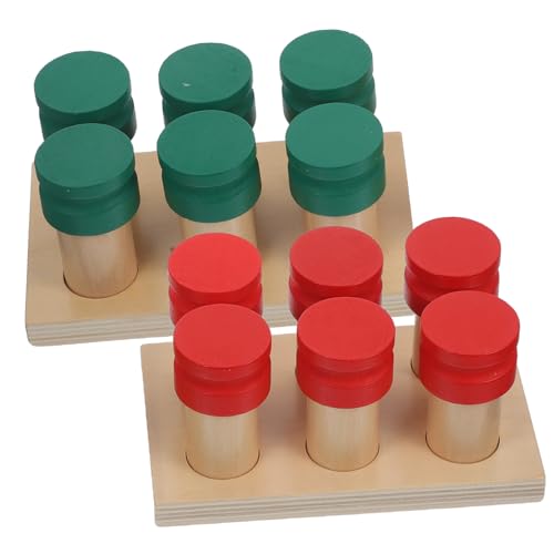 TOYANDONA Montessori Holz Sinnesbox für Ab Jahren Pädagogisches Wahrnehmungsspiel Wahrnehmung und Kommunikation Langlebig und Sicher TOYANDONA Montessori Holz Sinnesbox für Ab Jahren Pädagogisches Wahrnehmungsspiel Wahrnehmung und Kommunikation Langlebig und Sicher von TOYANDONA