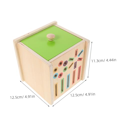TOYANDONA Montessori Holzspielzeug Farb und Formsortierer für Ab Jahren Pädagogisches Lernspielzeug zur Farberkennung und Kognitiven Pädagogisches Montessori Puzzle für Kleinkinder TOYANDONA Montessori Holzspielzeug Farb und Formsortierer für Ab Jahren Pädagogisches Lernspielzeug zur Farberkennung und Kognitiven Pädagogisches Montessori Puzzle für Kleinkinder von TOYANDONA