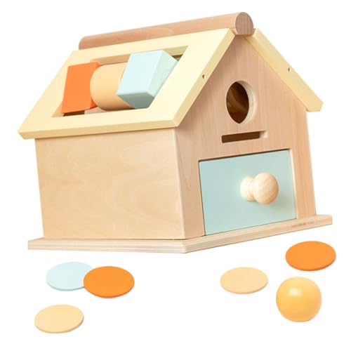 TOYANDONA Montessori Jahre Kognitives Lernspielzeug mit Ballwurf und Münzbox Pädagogisches Motorikspielzeug für Kleinkinder Fördert Konzentration und Logisches Denken TOYANDONA Montessori Jahre Kognitives Lernspielzeug mit Ballwurf und Münzbox Pädagogisches Motorikspielzeug für Kleinkinder Fördert Konzentration und Logisches Denken von TOYANDONA