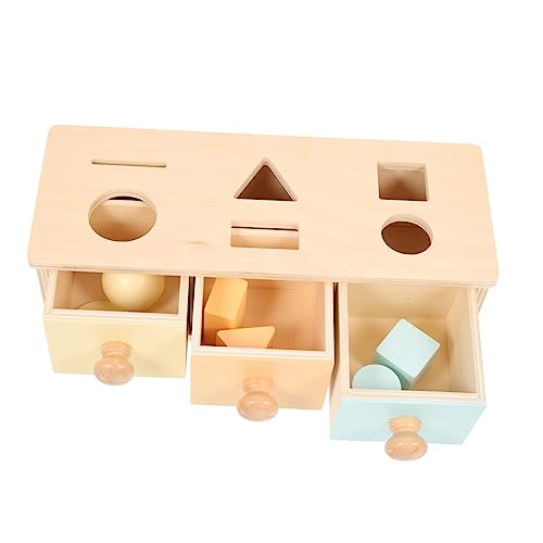 TOYANDONA Montessori Lernspielzeug Ab Monate Holz Sortierbox für Kleinkinder Motorikförderndes Pädagogisches zur Hand Auge koordination und Formenerkennung Fördert Kreativität und Logisches TOYANDONA Montessori Lernspielzeug Ab Monate Holz Sortierbox für Kleinkinder Motorikförderndes Pädagogisches zur Hand Auge koordination und Formenerkennung Fördert Kreativität und Logisches von TOYANDONA