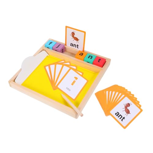 TOYANDONA Montessori Sand Tablett aus Holz Groß Glatte Oberfläche Fördert Selbstständiges Schreiben und Motorische Fähigkeiten Lernspielzeug für Buchstaben und Alphabet Erkennung zu Hause TOYANDONA Montessori Sand Tablett aus Holz Groß Glatte Oberfläche Fördert Selbstständiges Schreiben und Motorische Fähigkeiten Lernspielzeug für Buchstaben und Alphabet Erkennung zu Hause von TOYANDONA