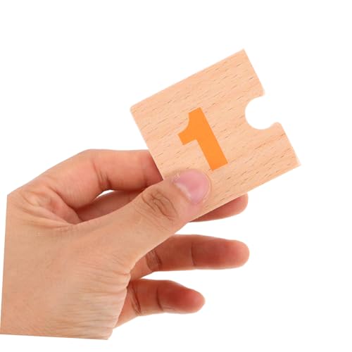 TOYANDONA Montessori Zahlenerkennungs Puzzle Lernspielzeug Mathe Kognitive für Jahre Zahlenpuzzle für Vorschule Spielerisches Zählen Lernen und Frühe Bildung TOYANDONA Montessori Zahlenerkennungs Puzzle Lernspielzeug Mathe Kognitive für Jahre Zahlenpuzzle für Vorschule Spielerisches Zählen Lernen und Frühe Bildung von TOYANDONA
