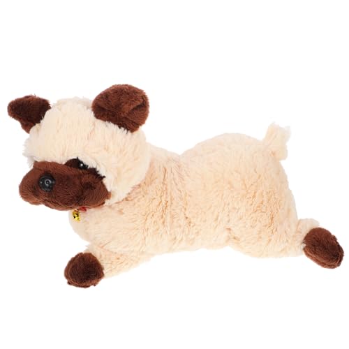 TOYANDONA Mops-Puppe Kuscheltier für Toys Dog Toys hundegeschenke Plüschtiere Hund Stofftier Plüsch Stofftier Kinderplüschspielzeug Hundespielzeug PP-Baumwolle von TOYANDONA