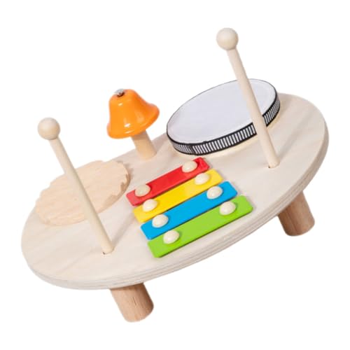 TOYANDONA Multifunktionales Schlaginstrument Spielzeug Musikspielzeug Spielzeug Musikinstrumente Musikspielzeug Instrumente Musikinstrumente Xylophon Metall von TOYANDONA