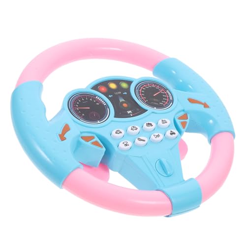 TOYANDONA Musikalisches Lenkrad mit Licht Soundeffekt Kompatibel für Kinderfahrzeuge Einfach zu Montieren Ergonomisch Gestaltet für Besseren Griff Pädagogisches Simulationsspielzeug für TOYANDONA Musikalisches Lenkrad mit Licht Soundeffekt Kompatibel für Kinderfahrzeuge Einfach zu Montieren Ergonomisch Gestaltet für Besseren Griff Pädagogisches Simulationsspielzeug für von TOYANDONA