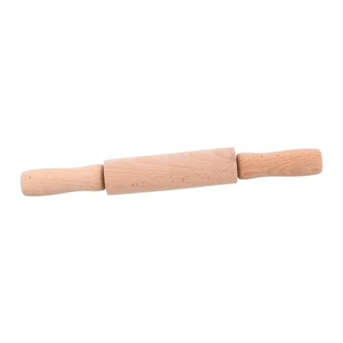 TOYANDONA Nudelholz Nudelhölzer Zum Backen Nudelhölzer Basteln Mini-nudelhölzer Zum Basteln Knete-nudelhölzer Mini-nudelhölzer Für Gestuftes Tablettdekor Aus Holz Beige Hölzern von TOYANDONA