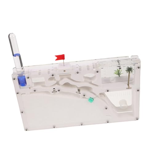 TOYANDONA Ökologisches Insektenhaus Terrarium Ant Castle mit Transparentem Beobachtungskasten Mobiles Insekten-lernspielzeug für Antike Lebensraumfarm zur Umweltbildung und Naturbeobachtung TOYANDONA Ökologisches Insektenhaus Terrarium Ant Castle mit Transparentem Beobachtungskasten Mobiles Insekten-lernspielzeug für Antike Lebensraumfarm zur Umweltbildung und Naturbeobachtung von TOYANDONA
