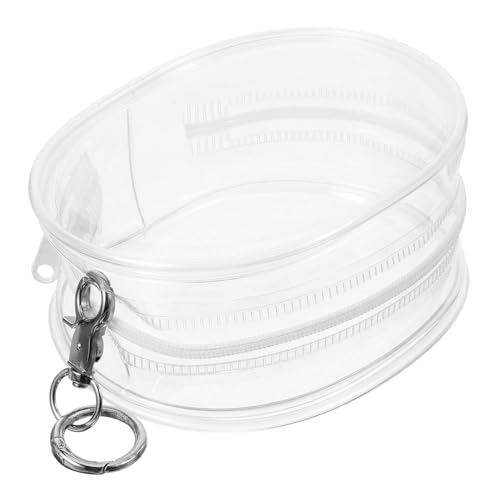 TOYANDONA PVC transparentes Kompakte Tragetasche für Puppen und Puppenkleidung Strapazierfähige Aufbewahrungstasche für Praktisches und Leicht zu Reinigendes Puppenzubehör TOYANDONA PVC transparentes Kompakte Tragetasche für Puppen und Puppenkleidung Strapazierfähige Aufbewahrungstasche für Praktisches und Leicht zu Reinigendes Puppenzubehör von TOYANDONA