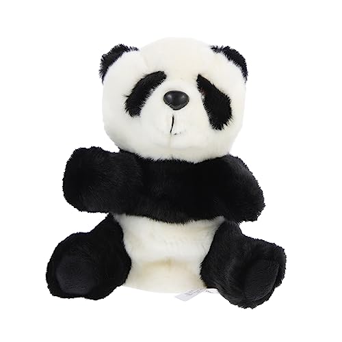 TOYANDONA Panda-Puppe Rollenspiel Handpuppe Tiere Handpuppen Cartoon-handpuppe Handpuppen Für Kinder Handpuppe Für Kinder Handpuppe Rollenspiel Schöne Panda-handpuppe Pp Baumwolle von TOYANDONA