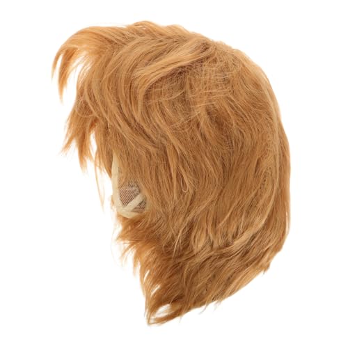 TOYANDONA Perücke Kostüm Haare Rollenspiel-Kostüm-Requisite Cosplay-Haare k Seide Golden von TOYANDONA