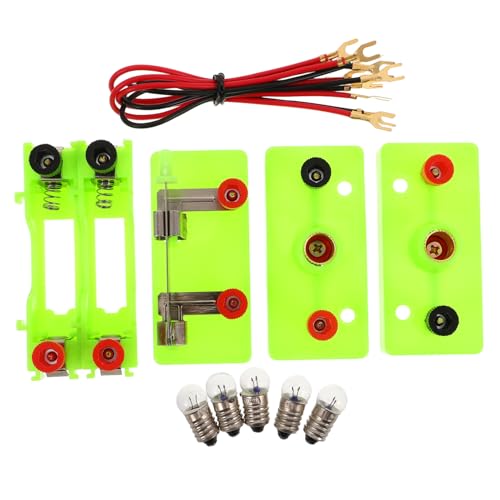 TOYANDONA Schaltkreisspielzeug Für Junge Mädchen Elektrobausatz Mit Lernspielzeug Experimente Für Physiklabor Elektronisches Lehrexperiment Wissenschaftsschaltkreisbausätze Für Jungen TOYANDONA Schaltkreisspielzeug Für Junge Mädchen Elektrobausatz Mit Lernspielzeug Experimente Für Physiklabor Elektronisches Lehrexperiment Wissenschaftsschaltkreisbausätze Für Jungen von TOYANDONA