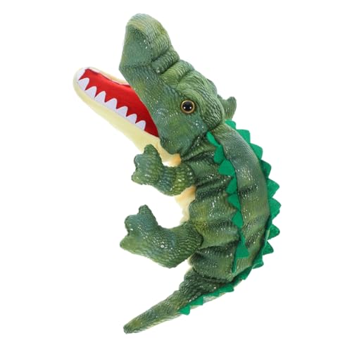 TOYANDONA Plüsch Krokodil Handpuppe aus Weichem Baumwollstoff Interaktives Tierhandspielzeug für Fördert Motorik und Kommunikation Waschbar und Kindgerecht Geeignet für Fantasievolles TOYANDONA Plüsch Krokodil Handpuppe aus Weichem Baumwollstoff Interaktives Tierhandspielzeug für Fördert Motorik und Kommunikation Waschbar und Kindgerecht Geeignet für Fantasievolles von TOYANDONA