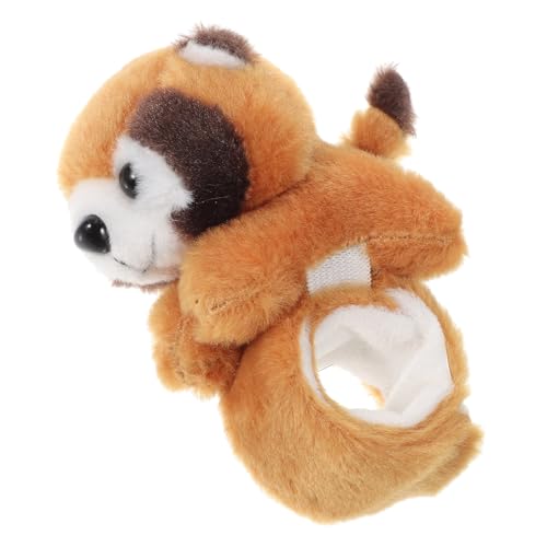 TOYANDONA Plüsch Schnapparmband Kuscheltier Waschbär Motiv Leichtes Hautfreundliches Slap Wristband für Jungen Mädchen als Party Mitgebsel Halloween Geburtstagsfeier TOYANDONA Plüsch Schnapparmband Kuscheltier Waschbär Motiv Leichtes Hautfreundliches Slap Wristband für Jungen Mädchen als Party Mitgebsel Halloween Geburtstagsfeier von TOYANDONA