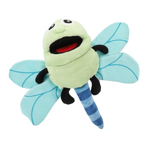 TOYANDONA Plüsch handpuppe Libelle Weiches Interaktives Rollenspiel Frühe Bildung Fördert Motorik Kommunikation und Selbstvertrauen Geeignet für Geschichtenerzählen TOYANDONA Plüsch handpuppe Libelle Weiches Interaktives Rollenspiel Frühe Bildung Fördert Motorik Kommunikation und Selbstvertrauen Geeignet für Geschichtenerzählen von TOYANDONA