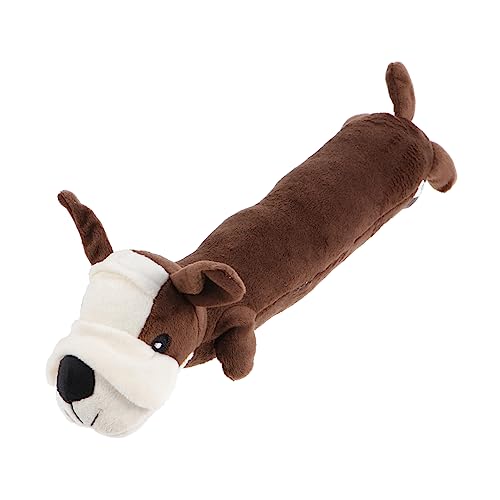 TOYANDONA Plüschtiere für Haustiere Interactive Dog Toys knete Hund Plüsch Beiß Dackel Kuh Schönes Kauspielzeug für Haustiere Kauspielzeug für Hunde kurzer Plüsch Coffee von TOYANDONA