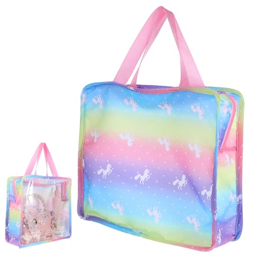 TOYANDONA Puppe Einkaufstasche Handtasche Kinderhandtasche Puppen-Einkaufstasche Reisetasche Träger Handtasche für Puppenzubehör Aufbewahrungstasche für Stoff von TOYANDONA