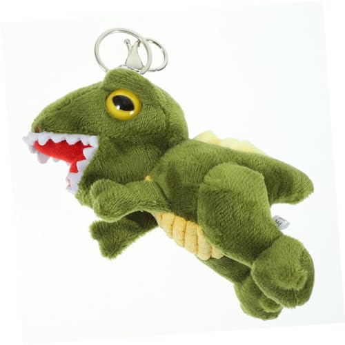 TOYANDONA Puppe Schlüsselanhänger Dschungeltiere Auto schlüssel Halter Kuscheltier Schlüsselanhänger pummeluff Kuscheltier Schlüsselbundanhänger Dinosaurier-Schlüsselhalter PP Baumwolle von TOYANDONA