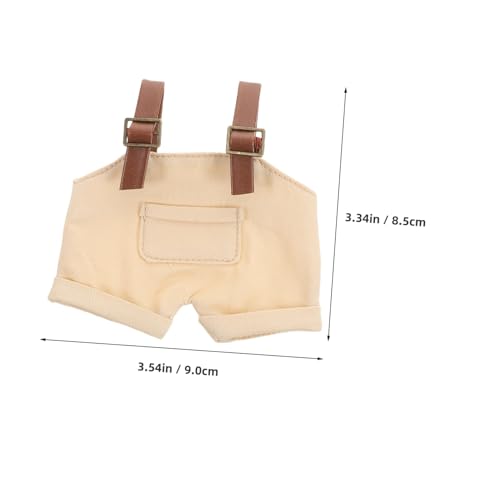 TOYANDONA Puppen Overall aus Modischem Denim Verstellbare Strapshose für Stofftiere Austauschbare Puppenkleidung und Ankleidezubehör Niedliches Design für Große und Kleine Plüschpuppen TOYANDONA Puppen Overall aus Modischem Denim Verstellbare Strapshose für Stofftiere Austauschbare Puppenkleidung und Ankleidezubehör Niedliches Design für Große und Kleine Plüschpuppen von TOYANDONA