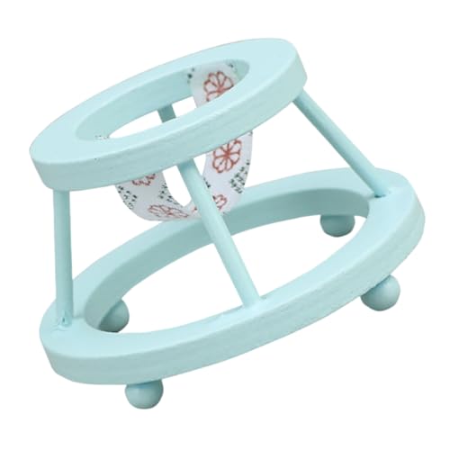 TOYANDONA Puppenhaus Babypuppen Winzige Häuser Lauflernhilfe Für Babys Puppen Kleines Winzige Häuser Spielzeughaus Kleines Kleinkindmöbel Miniatur Puppenhausmöbel von TOYANDONA