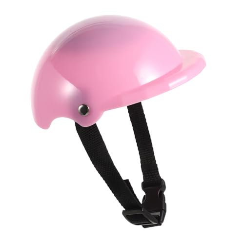 TOYANDONA Puppenhelm Zubehör Spielzeug Decora Puppen Kleiner Schutzhelm Fahrradhelm Für Puppen Schutzhelm Für 18 Zoll Puppen Puppenhelm Requisite Puppenhelm Für 18 Zoll Puppen von TOYANDONA