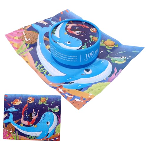 TOYANDONA Puzzle Teile Papierpuzzle für Kleinkinder Jahre Pädagogisches Meerwelt Motiv Farbenfrohes Lernspielzeug zur Feinmotorik und Kognitiver Entwicklung TOYANDONA Puzzle Teile Papierpuzzle für Kleinkinder Jahre Pädagogisches Meerwelt Motiv Farbenfrohes Lernspielzeug zur Feinmotorik und Kognitiver Entwicklung von TOYANDONA