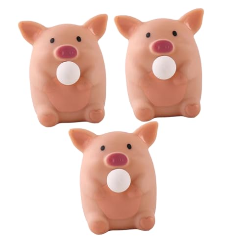 TOYANDONA Schweinchen Stress Spielzeug Stress Spielzeug Schweine Quetschspielzeug Niedliches Squeeze Sensory Toy Stretchy Für Stressabbau Perfekt Als Für Tierliebhaber Und Fidget von TOYANDONA