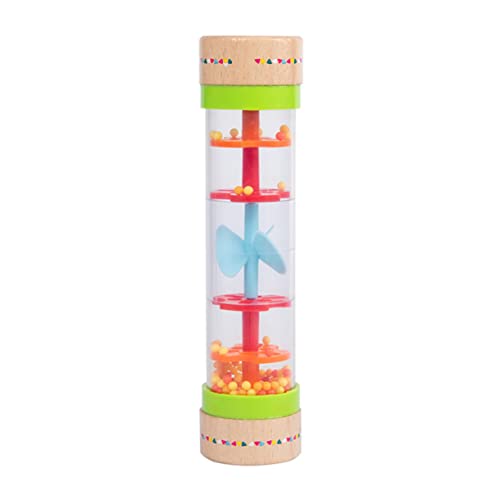 TOYANDONA Regenstab-Shaker Für Kleinkinder Handheld-babyspielzeug Jungen Und Mädchen Musikinstrumente Sensorisches Spielzeug von TOYANDONA