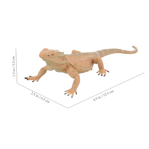 TOYANDONA Realistische Bartagamen Figur Plastik Eidechsenmodell Lernspielzeug für Leichtes Reptilien Detailgetreue Lizard Statue für Schule Park Garten Dekoration TOYANDONA Realistische Bartagamen Figur Plastik Eidechsenmodell Lernspielzeug für Leichtes Reptilien Detailgetreue Lizard Statue für Schule Park Garten Dekoration von TOYANDONA