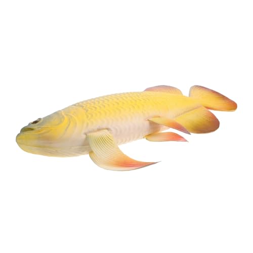TOYANDONA Realistische Deko Fisch Goldener Arowana Simulation Langlebig Für Party Display Wohnkultur Fotorequisite Fisch Ornament TOYANDONA Realistische Deko Fisch Goldener Arowana Simulation Langlebig Für Party Display Wohnkultur Fotorequisite Fisch Ornament von TOYANDONA
