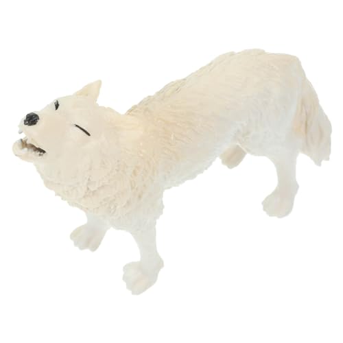 TOYANDONA Realistische Kunststoff Wolf Figur Dekoratives Waldtier Modell für Lernspielzeug und Zimmerdeko Langlebig und Detailgetreu für Kindergarten und Klassenzimmer TOYANDONA Realistische Kunststoff Wolf Figur Dekoratives Waldtier Modell für Lernspielzeug und Zimmerdeko Langlebig und Detailgetreu für Kindergarten und Klassenzimmer von TOYANDONA