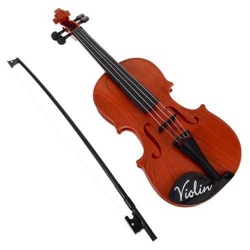 TOYANDONA Realistisches Violinmodell Kunststoff Violine Dekoration Strapazierfähig und Sicher Glatte Oberfläche Desktop Ornament für Kinderzimmer und Musikliebhaber TOYANDONA Realistisches Violinmodell Kunststoff Violine Dekoration Strapazierfähig und Sicher Glatte Oberfläche Desktop Ornament für Kinderzimmer und Musikliebhaber von TOYANDONA