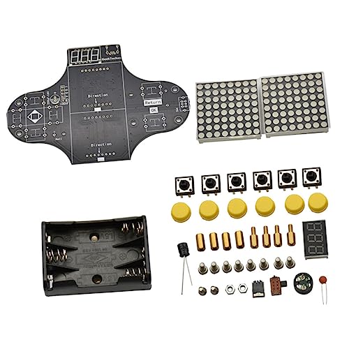 TOYANDONA Retro-Spielkonsole selbstgebaute Bausätze DIY-Spiel HiFi-Set Eier Spielen Retro-Spielekonsolen Spielkonsolen-Kit Bausatz für Spielkonsolen selber Machen von TOYANDONA