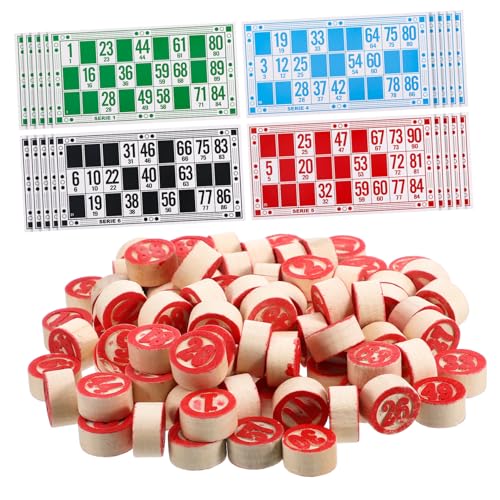 TOYANDONA Russisches Lotto Spielset Bingos Familienspiel Lernspielzeug Sichere Holzfiguren Pädagogisch Fördernd Konzentration Handgeschicklichkeit Denkvermögen Kinderparty TOYANDONA Russisches Lotto Spielset Bingos Familienspiel Lernspielzeug Sichere Holzfiguren Pädagogisch Fördernd Konzentration Handgeschicklichkeit Denkvermögen Kinderparty von TOYANDONA