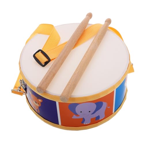 TOYANDONA Satz Percussion-Trommel Für Bildungsspielzeug Dichtmittel-schleifband Musikalisches Handtrommel Kleine Trommel Geräuschspielzeug Pädagogische Schlaginstrumente Pu von TOYANDONA