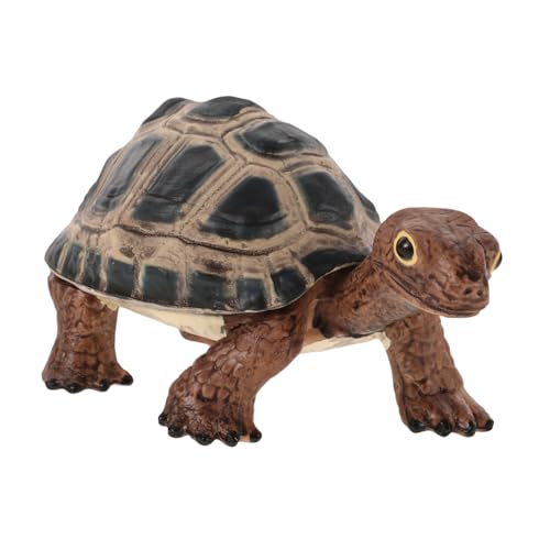 TOYANDONA Schildkröten Modell Schildkröten Ornament Wildtier Figur Garten Schildkröten Statue Feengarten Schildkröte Kinder Lernspielzeug Schildkröten Figur Modell Aquarium von TOYANDONA