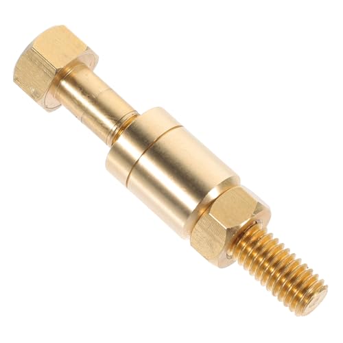 TOYANDONA Schraube Requisiten Propeller Zaubertrick Schraube Magische Schraube zappeln Knöpfe Trickschraube Prop Rad Bolzen Griffe Puzzlematte Gimmick-Trick-Schraube Schraubentrick Golden von TOYANDONA