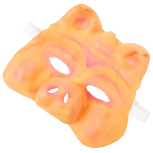 TOYANDONA Schweinemaske für Erwachsene Nase Katze dekorieren Kostümmaske Maskerade halloween masken halloweenmaske gruselige masken Halbgesichtsmaskenkostüm Party-Masken Emulsion von TOYANDONA