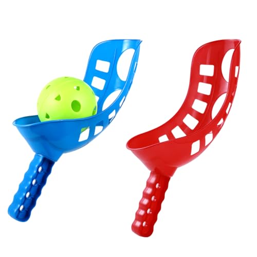 TOYANDONA Scoop Ball Spiel Interessant Interaktives lustiges Wurf& FangSet Outdoor Sport Strand Spiel für Kinder Spiel Scoop Air Toss für Aktivität Hinterhof Classic Garden Rasen Party Spiel von TOYANDONA