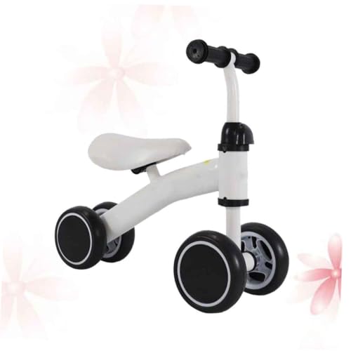 TOYANDONA Scooter Walker Laufrad Lernfahrzeug Weiß für Jungen und Mädchen Indoor Outdoor Robust und Sicher TOYANDONA Scooter Walker Laufrad Lernfahrzeug Weiß für Jungen und Mädchen Indoor Outdoor Robust und Sicher von TOYANDONA