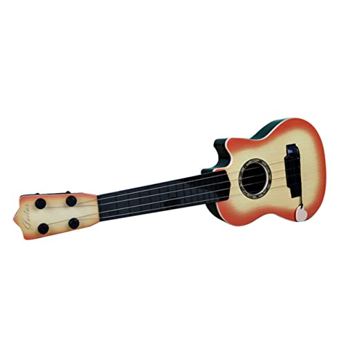 TOYANDONA Simulation Gitarre Musical Musik Mini Simulation Musikinstrument Kind Gitarre Gitarre Kunststoff von TOYANDONA