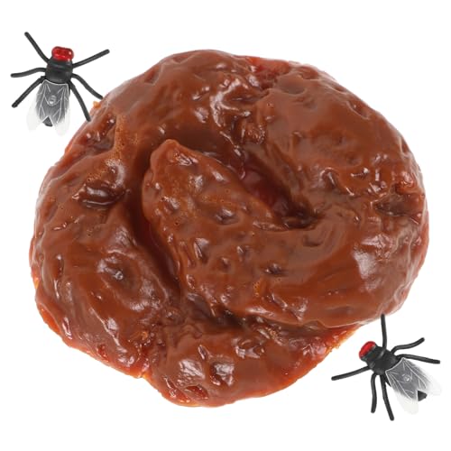 TOYANDONA Simulation Poop mit Fliegen Wiederverwendbares Lustiges Stress und Trickspielzeug für für Halloween und Partys TOYANDONA Simulation Poop mit Fliegen Wiederverwendbares Lustiges Stress und Trickspielzeug für für Halloween und Partys von TOYANDONA